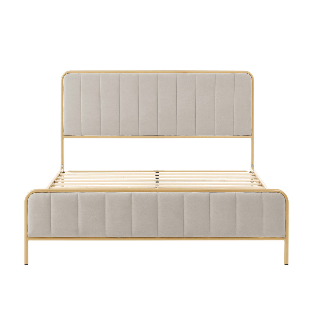 Ashley Upholstered Queen Bed Frame