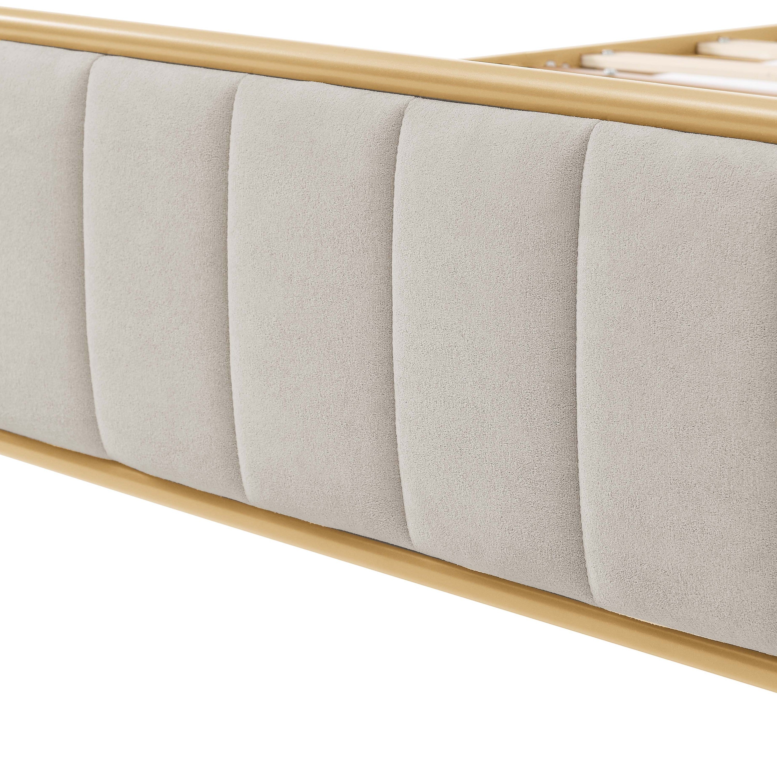 Ashley Upholstered Queen Bed Frame