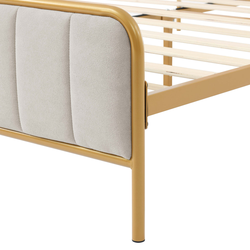 Ashley Upholstered Queen Bed Frame