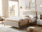 Ashley Upholstered Queen Bed Frame