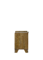 Garcia Light Aspen Brown Nightstand w/LED Nightstands
