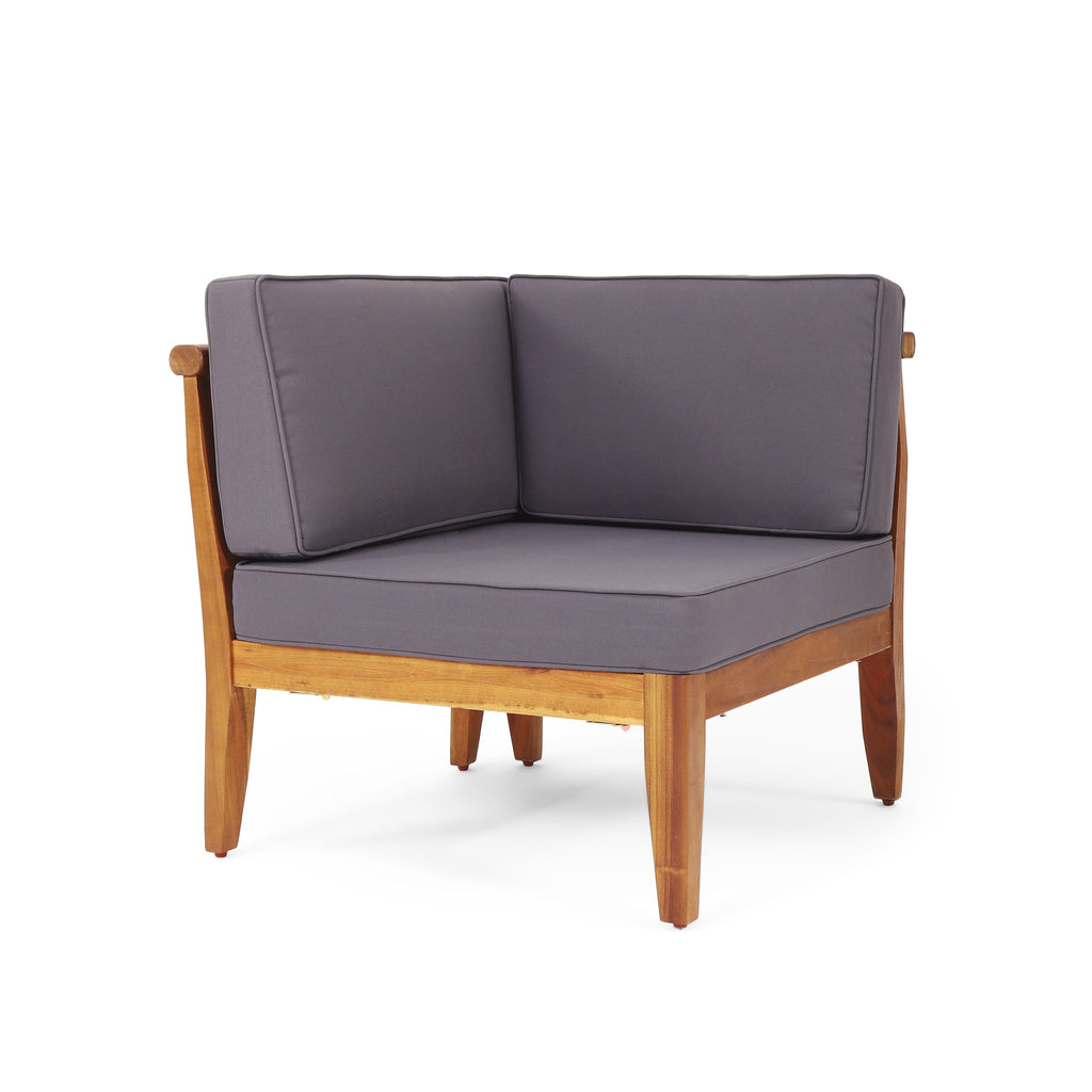 ASTON 4-PIECE SOFA SET, DARK GRAY