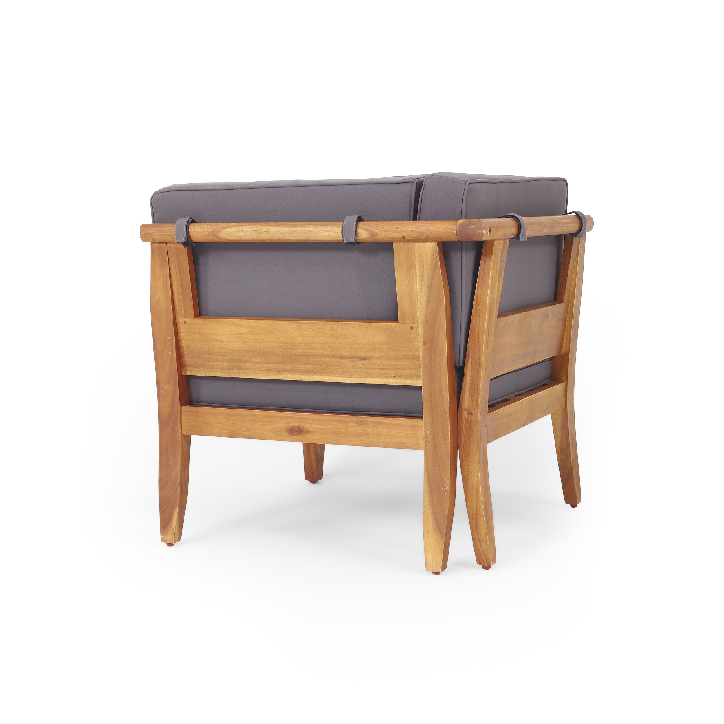 ASTON 4-PIECE SOFA SET, DARK GRAY