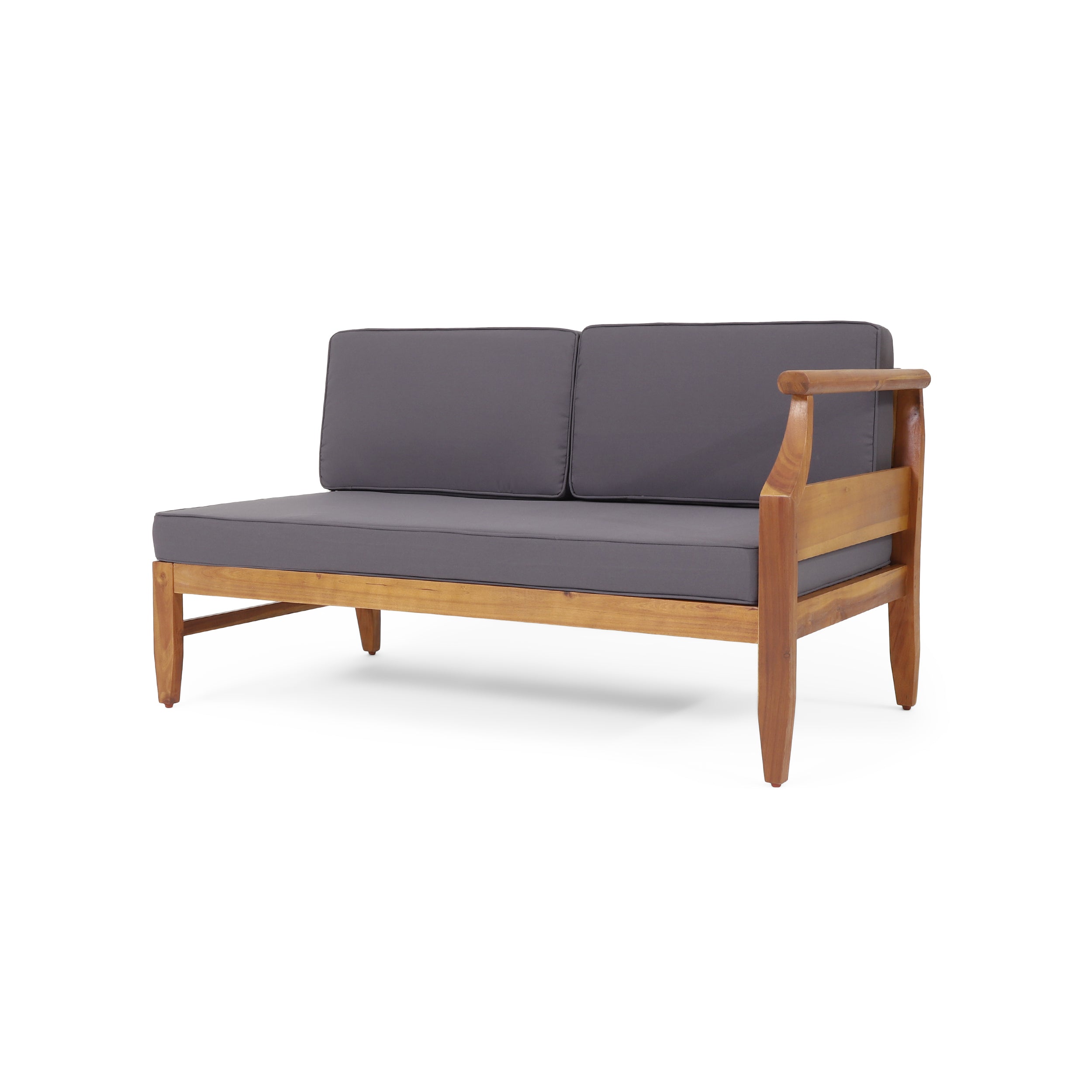 ASTON 4-PIECE SOFA SET, DARK GRAY