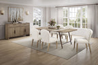 Assymetrical Stone Slab Dining Table