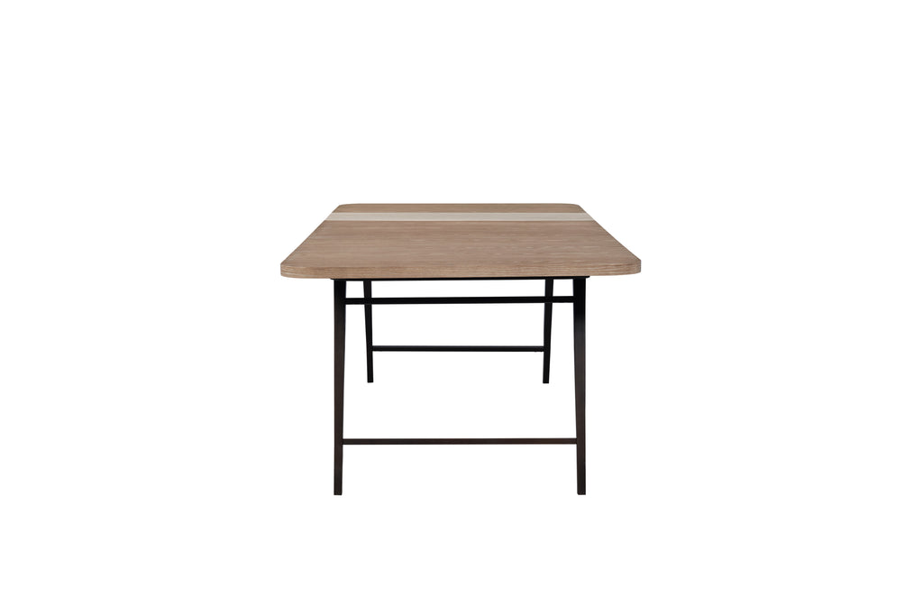 Assymetrical Stone Slab Dining Table