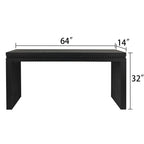 Concepts Beaded Wood Console Table