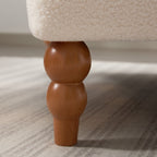 Mirod Elegant Circular Armrests, Ergonomic Lumbar Support, Vintage Roman Column Legs, Luxurious Large Size, Enhances Living Room Aesthetics, for Living room,Bedroom and study