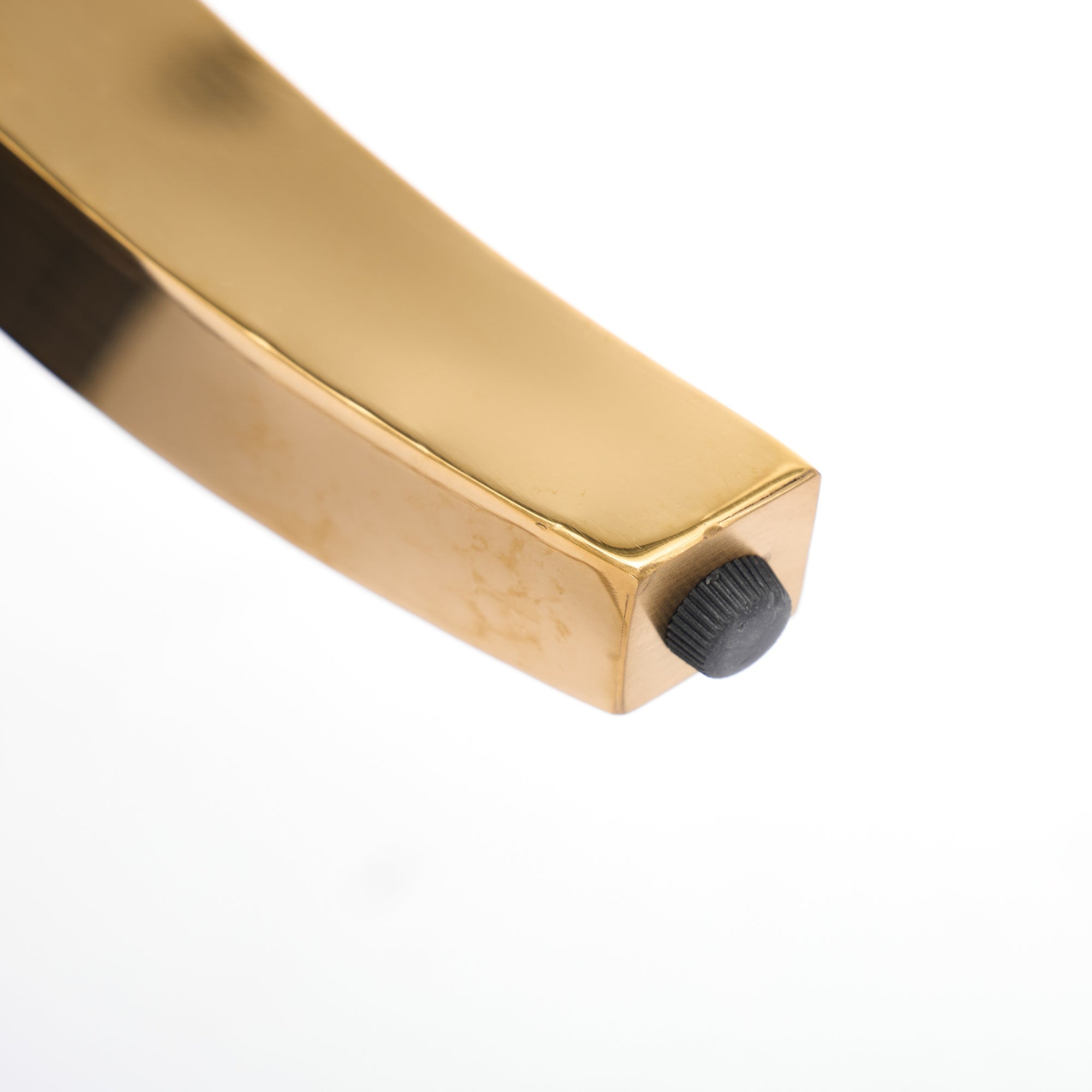 Chenille Dining Chairs, Modern Style with Curved Gold - Plated Legs & Rivet Trim, Upholstered Comfort for Dining/Lounge, Accent Seating with Textured Fabric & One - Piece Structure, Beige,Set of 2