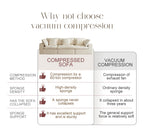 Cloud Modular Sectional Sofa, Oversized Sectional Couches for Living Room, Cushion Deep Seat Sofa Set, Corduroy L Shaped Couch with 1 Ottoman (Beige)