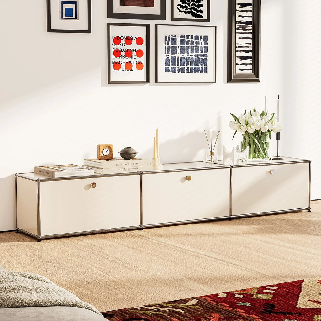 Modern Storage Console Table Mid-Century Modern Storage Console Table | Groovy Boardz