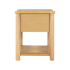 Modern King Bed Frame Set with 2 Nightstands, Beige Wood Platform Bed with Headboard and Matching Bedside Tables for Bedroom Bedroom Set