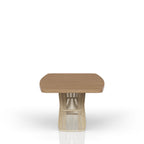 Dining Table - Toffe with Rope Base