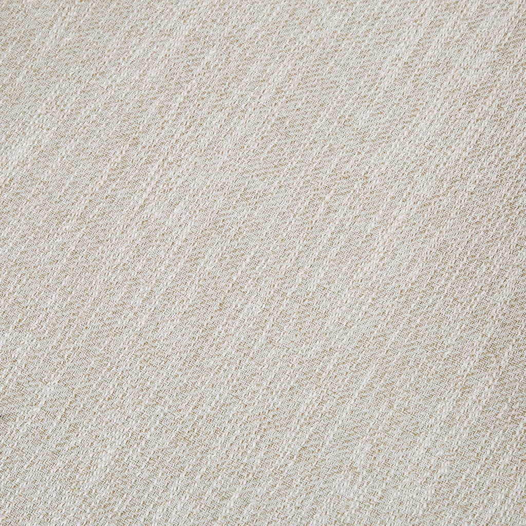 Contemporary Upholstered Dining Chairs with Metal Legs, Set of 2,Beige Fabric