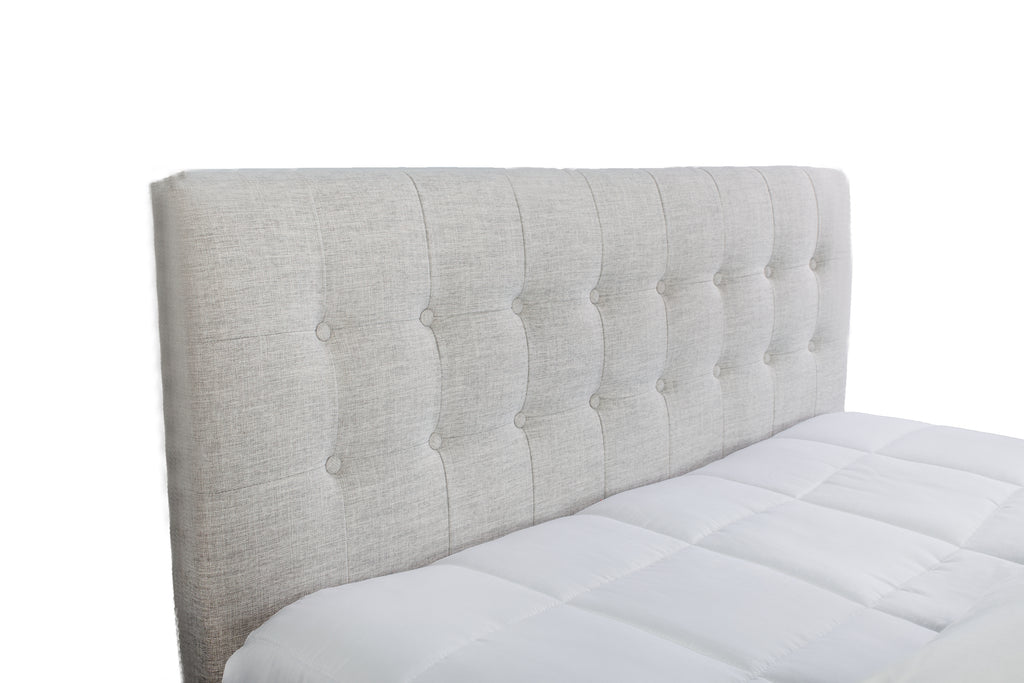 King Upholstered Bed With 2 Nightstands