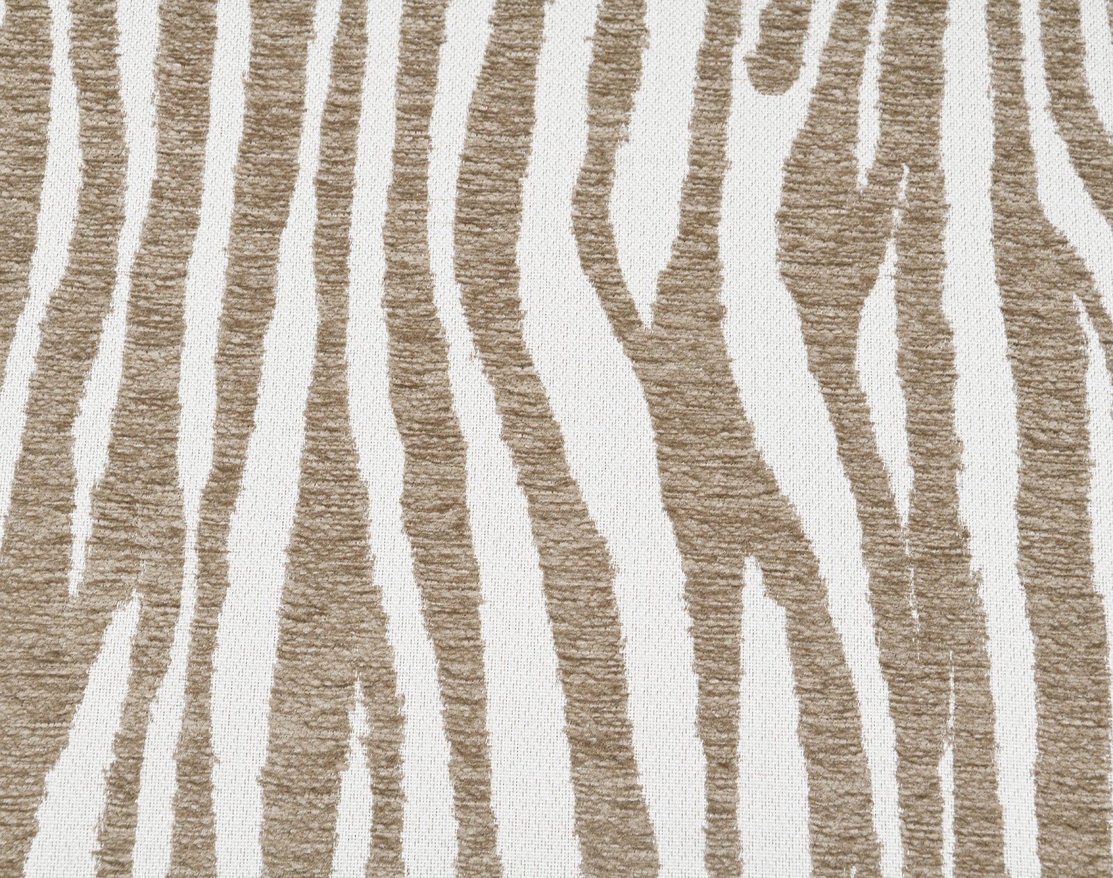 1pc Accent Chair zebra Strips Fabric Hight Density Foam Cylindrical Backrest Beige Finish Primary Living Room Accent Chair