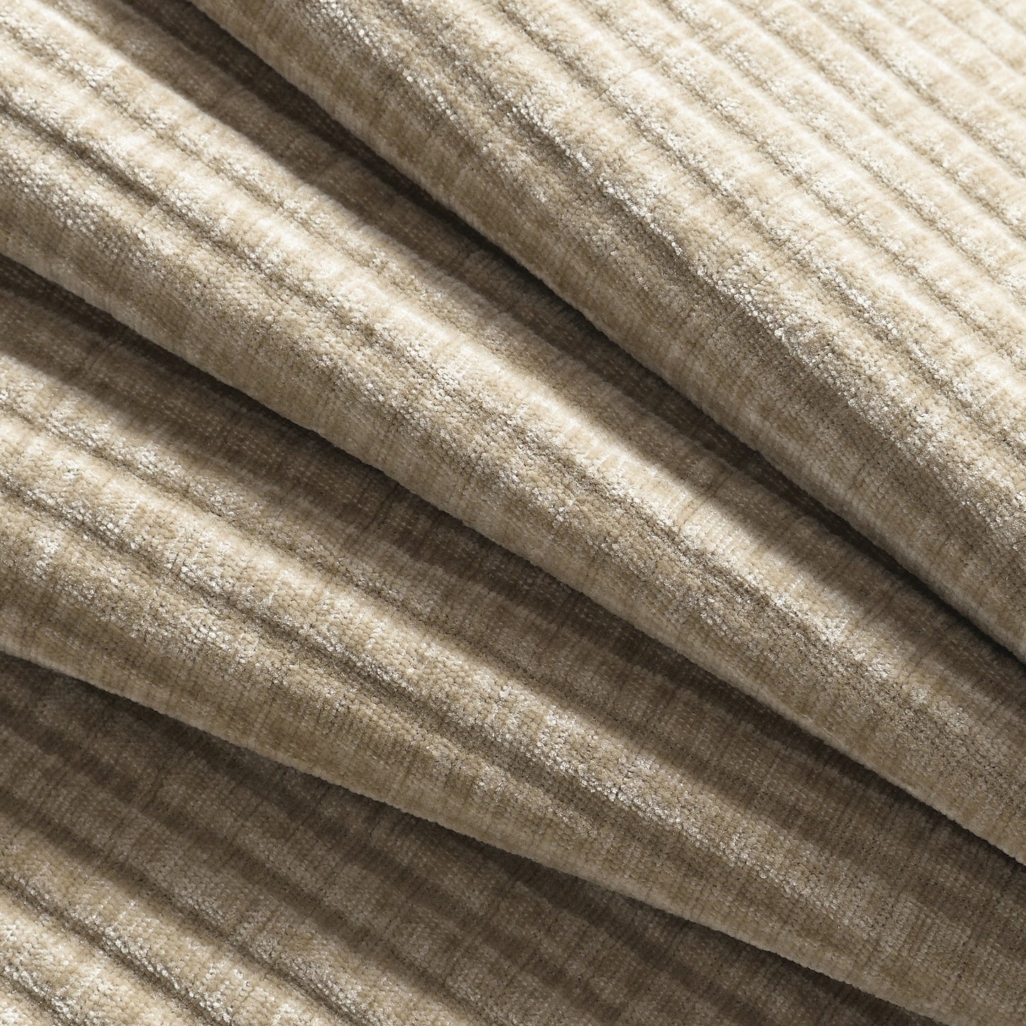 [VIDEO Provided] 108' Modular Sectional Sofa, L-Shape with 31.5' Extra-Wide Seat Cushion, USB and Type-C Charger, Phone Holder and 2 Side Storage Pockets, Free Movement Ottoman, Striped Chenille