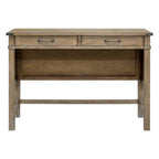 Belfast Occasional Table with 2 Drawers in Reclaimed Natural Wood Console Table
