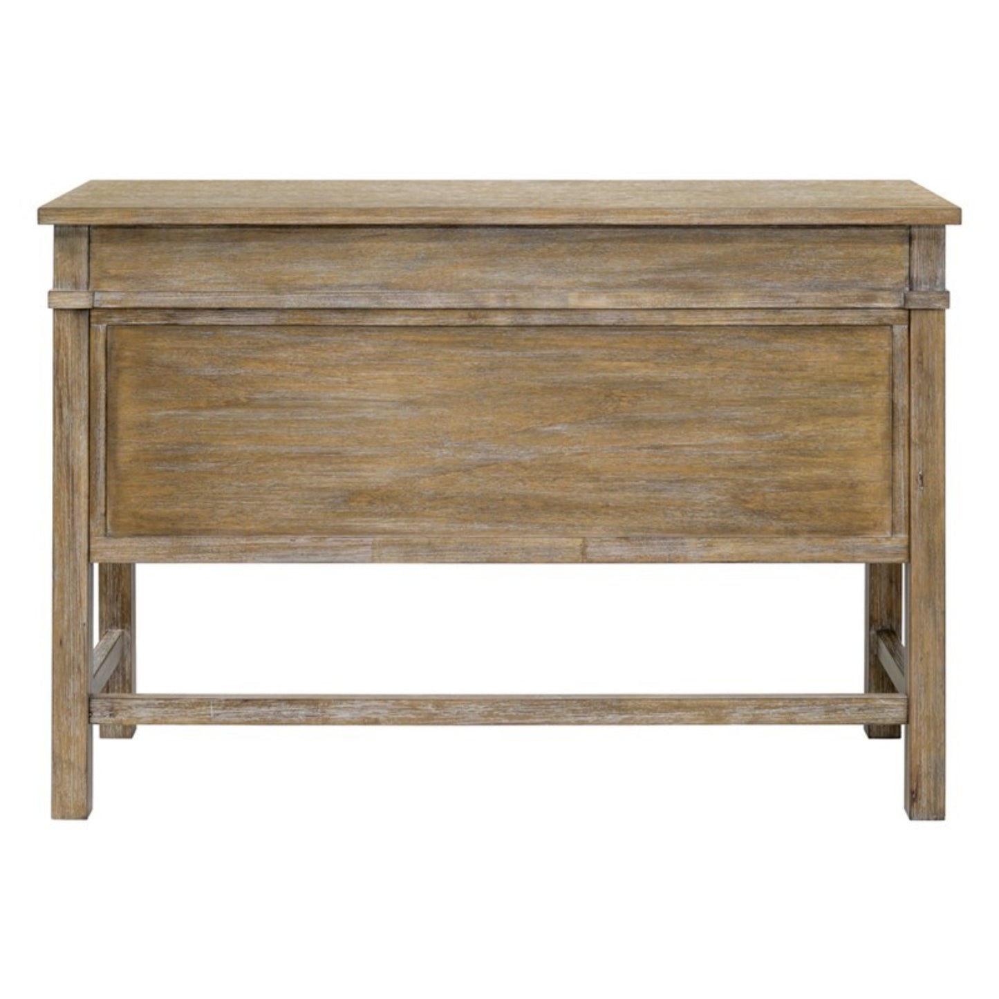 Belfast Occasional Table with 2 Drawers in Reclaimed Natural Wood Console Table