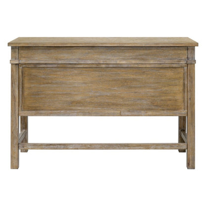 Belfast Occasional Table with 2 Drawers in Reclaimed Natural Wood Console Table