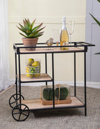 32.3x15.7x26.8" Shelf With Wheel