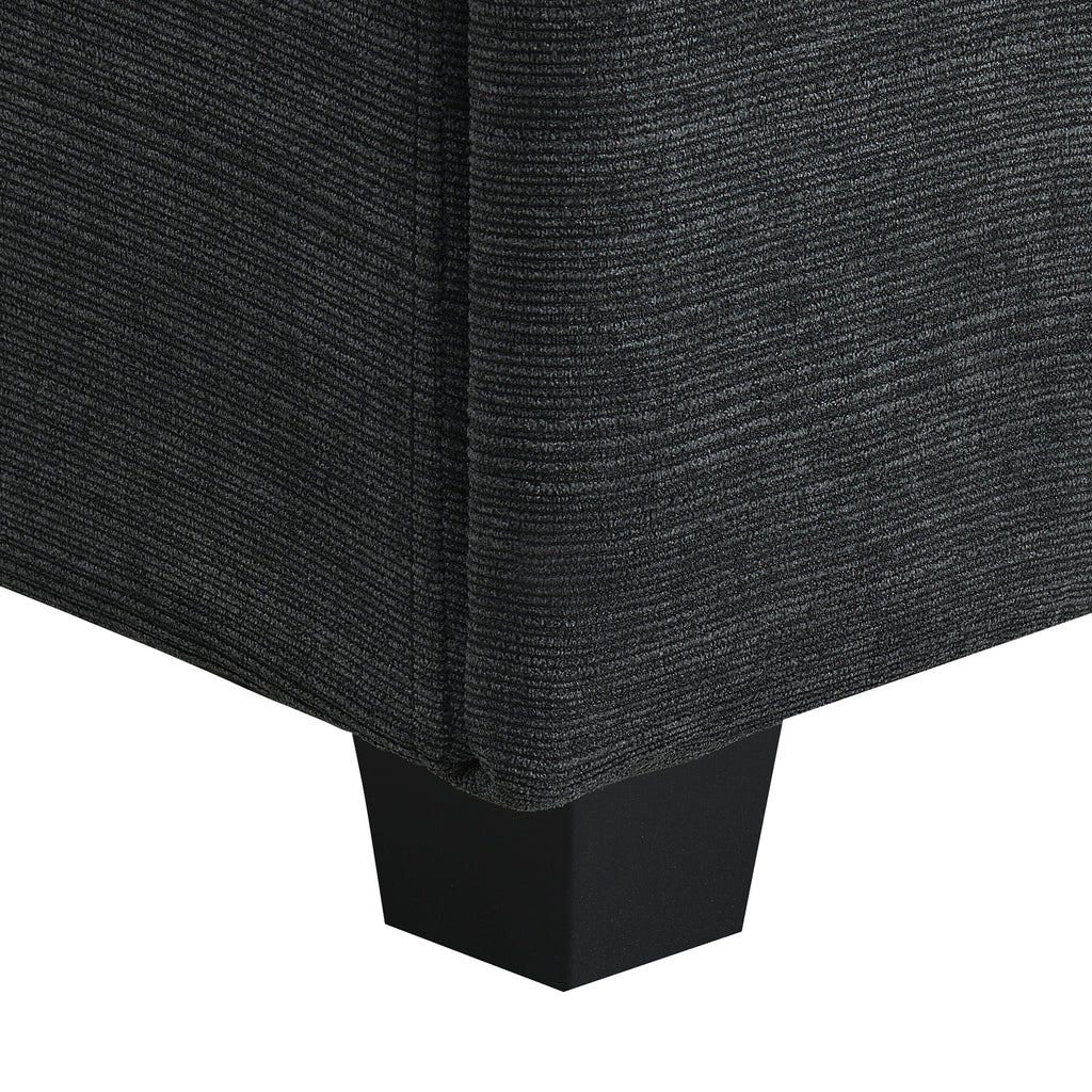 128*67' U Shaped Sectional Sofa,6 Seat Chenille Couch Set with Oversized Ottoman,Hidden Armrest Storage and Cup Holders,USB Charging Ports,Wide Seat Sofa for Living Room,Apartment,2 Colors