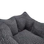 Sofa chairs with highly resilient foam for living rooms and bedrooms, comfortable square lazy sofas, sofas for adults to play, read and watch TV