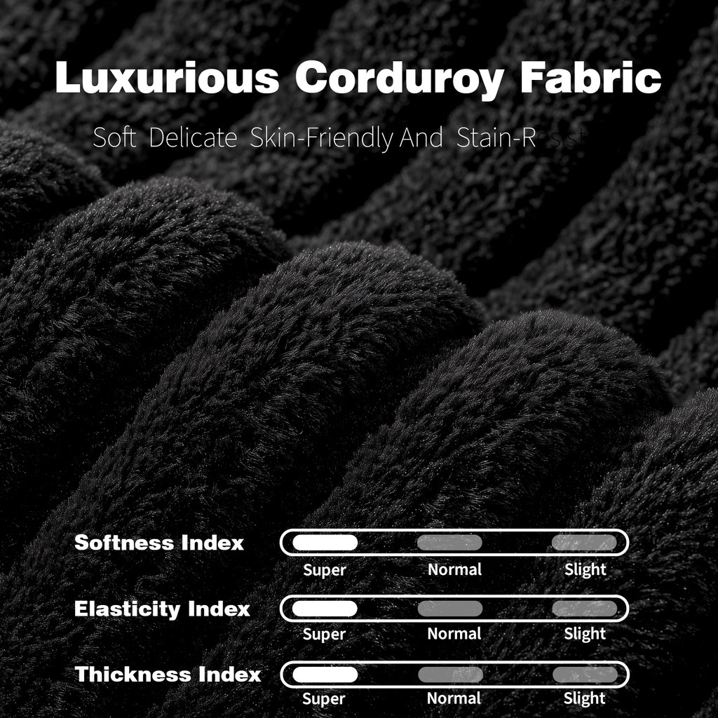 108' Cloud Sectional Couch with L-Shape Chaise, Left-right interchangeable,Modern Modular Sofa with Deep Seat, Upholstered Couches for Living Room Bedroom,No Assembly Required, Soft Plush Corduroy Fab