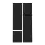 U-Can 47.2''-72.7'' Extendable Coffee Table, Multi-Functional Coffee Table with High-Gloss Finish, Coffee Table with 2 Hidden Storage Space and 2 Drawers for Living Room