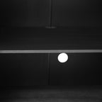 TREXM Farmhouse Sideboard Cabinet with Storage, Wood Buffet Cabinet with Glass Doors and Adjustable Shelves for Kitchen, Dining Room and Living Room (Black)