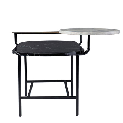 Arcklid Faux Marble Cocktail Table w/ Storage