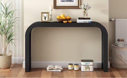 Mirod Modern Minimalist Console Table,Elegant and Versatile Design,Perfect for Living Room, Hallway, and Bedroom,Sturdy and Stable Frame