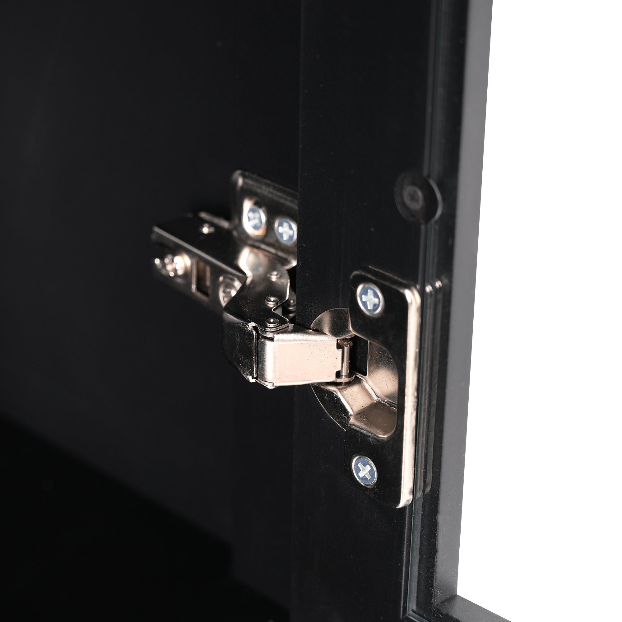 70.1' Modern High Freestanding Tall Bathroom Cabinet with 2 Adjustable Shelves, 3 Drawers, Soft Close Glass Doors – Ideal for Bathroom, Living Room, Kitchen Storage