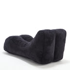 Creative bean bag sofa chair for adults filled with high-quality sponge that is plump and elastic fitting the curves of the human body and providing gentle support to the body in all as