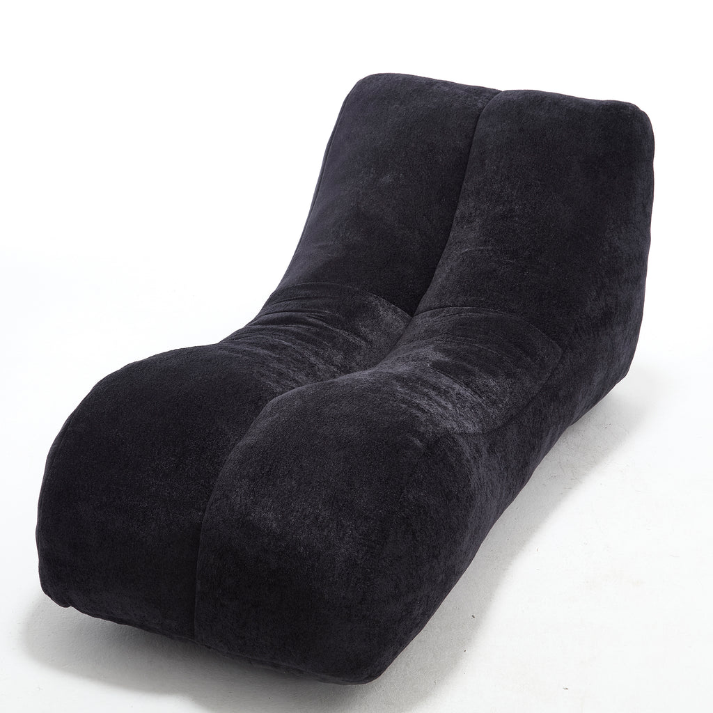 Creative bean bag sofa chair for adults filled with high-quality sponge that is plump and elastic fitting the curves of the human body and providing gentle support to the body in all as