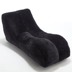Creative bean bag sofa chair for adults filled with high-quality sponge that is plump and elastic fitting the curves of the human body and providing gentle support to the body in all as