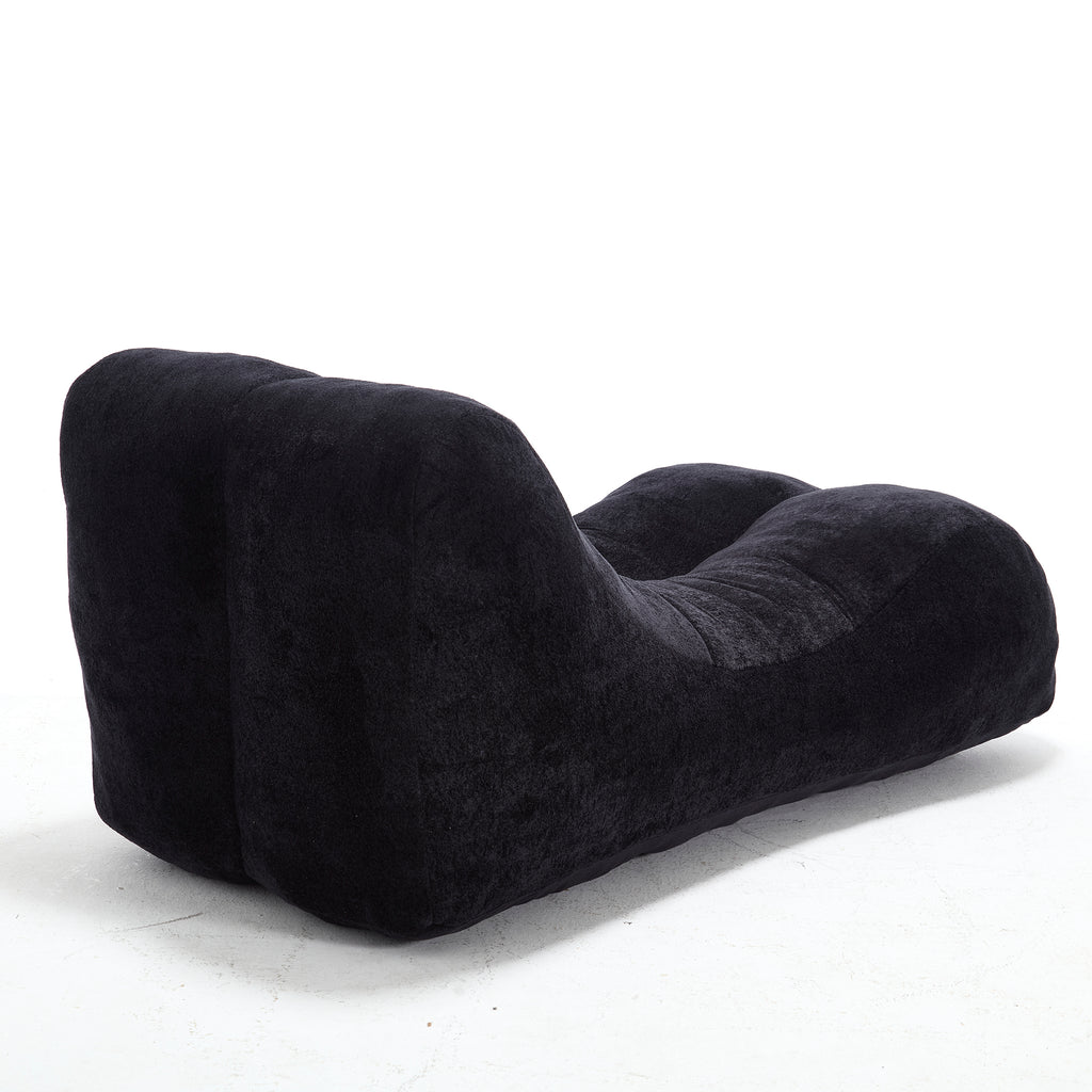 Creative bean bag sofa chair for adults filled with high-quality sponge that is plump and elastic fitting the curves of the human body and providing gentle support to the body in all as