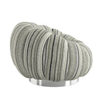 Black Pumpkin Swivel Accent Chair Accent Chair