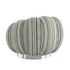 Black Pumpkin Swivel Accent Chair Accent Chair