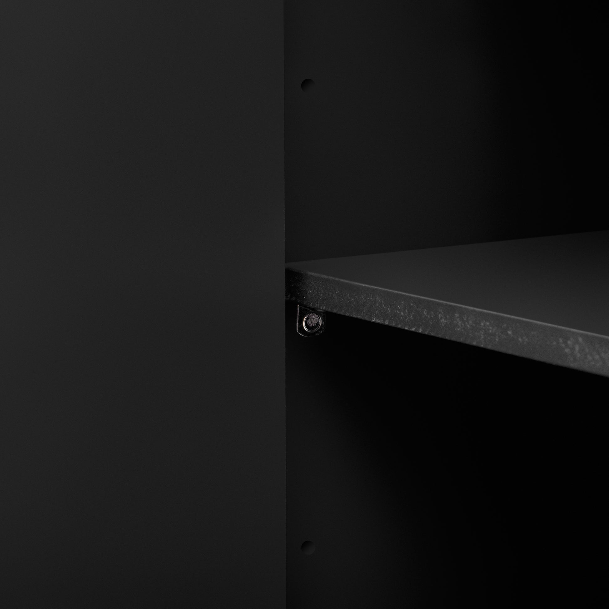 U-Style Storage Cabinet Sideboard Wooden Cabinet with Stunning Water Wave Door Design, Rubberwood Veneer and Adjustable Shelves,Suitable for Living Rooms, Entrance and Study Rooms