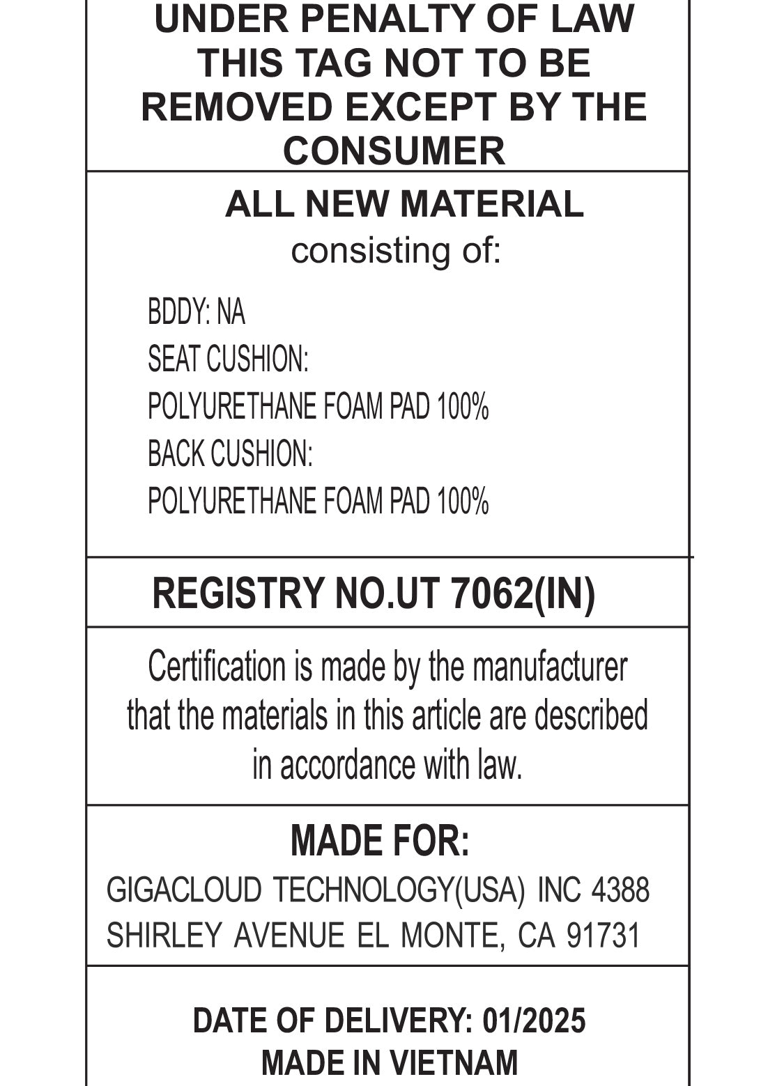 6-Piece Kitchen Dining Table Set, 60' Rectangular Table and 4 High-Back Tufted Chairs & 1 Bench for Dining Room and Kitchen (Black) (OLD SKU: N752S000080) Dining Table Set