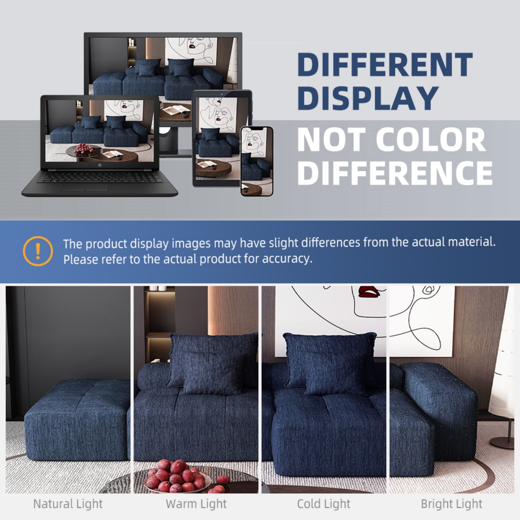 Modern Oversized Modular Sectional Sofa with Ottoman,seat,chaise lounge and armrest,Sparkling Chenille Fabric Soft Cushion Sofa with 4 Pillows,4 PCS DIY Combination Tufted Sofa,No Assembly Required