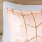 Metallic Printed Comforter Set