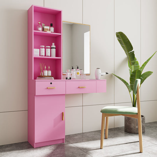 Blush Boutique Modern Work Station Desk