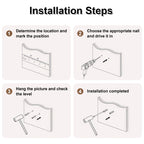 BotaniBeam Adjustable 3-Color LED Sandstone Wall Decor with Simulated Plants - 3D Art Sculpture, Glass Vase & Remote Control Light