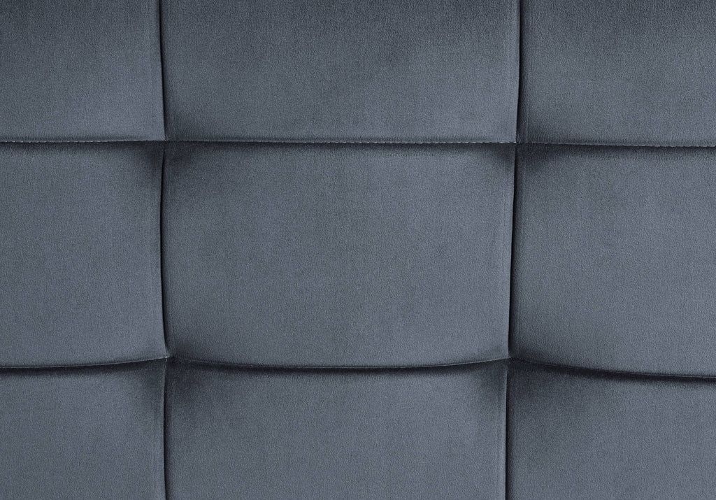 Brantley Gray Velvet & Sandy Gray Finish Accent Chair