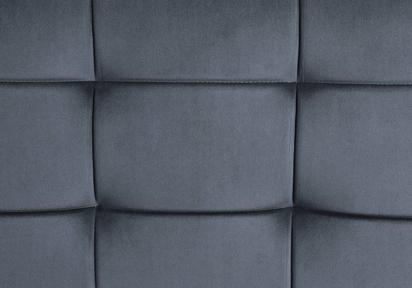 Brantley Gray Velvet & Sandy Gray Finish Ottoman