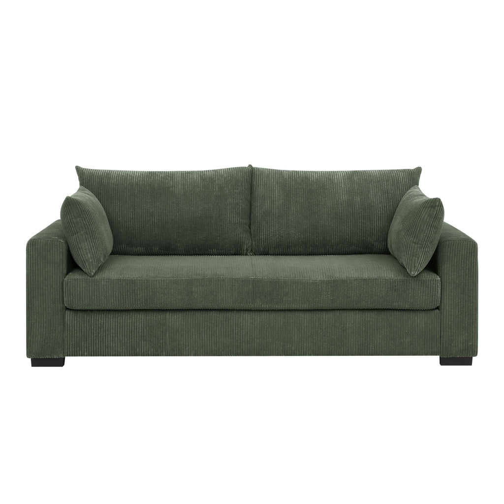 Coastal Haven Corduroy Sofa