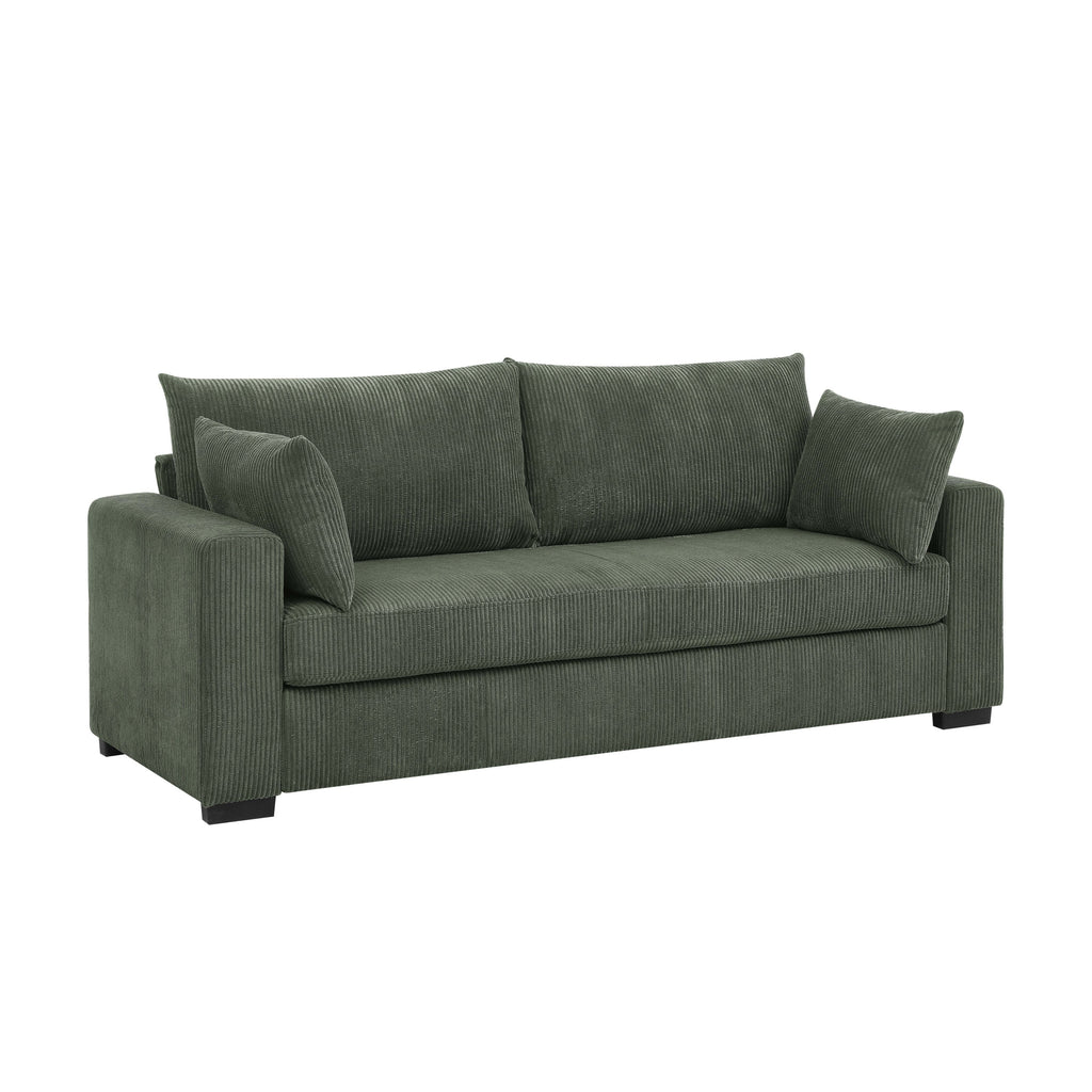 Coastal Haven Corduroy Sofa
