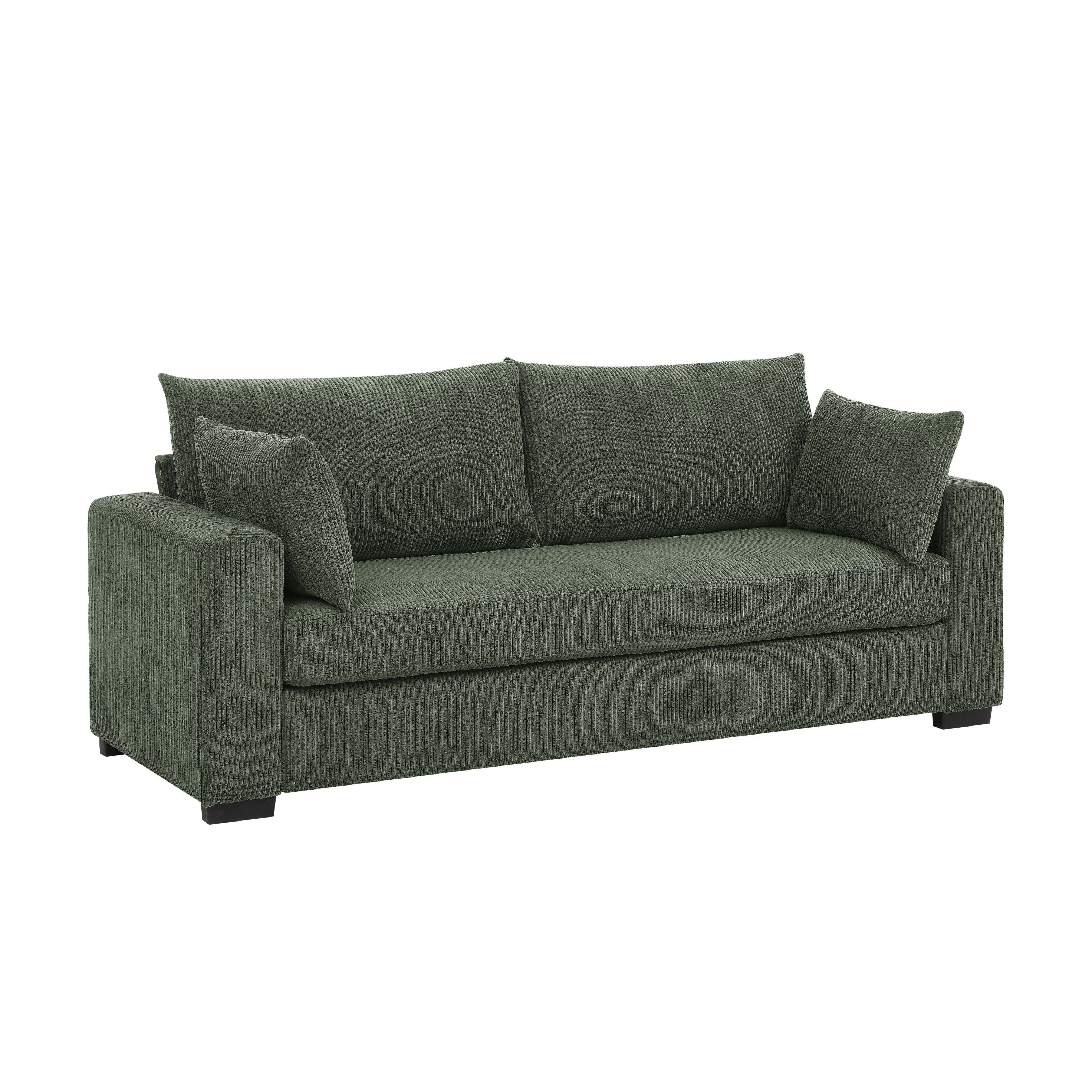 Coastal Haven Corduroy Sofa